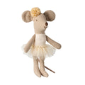 Maileg Ballerina Mouse Little Sister Off White