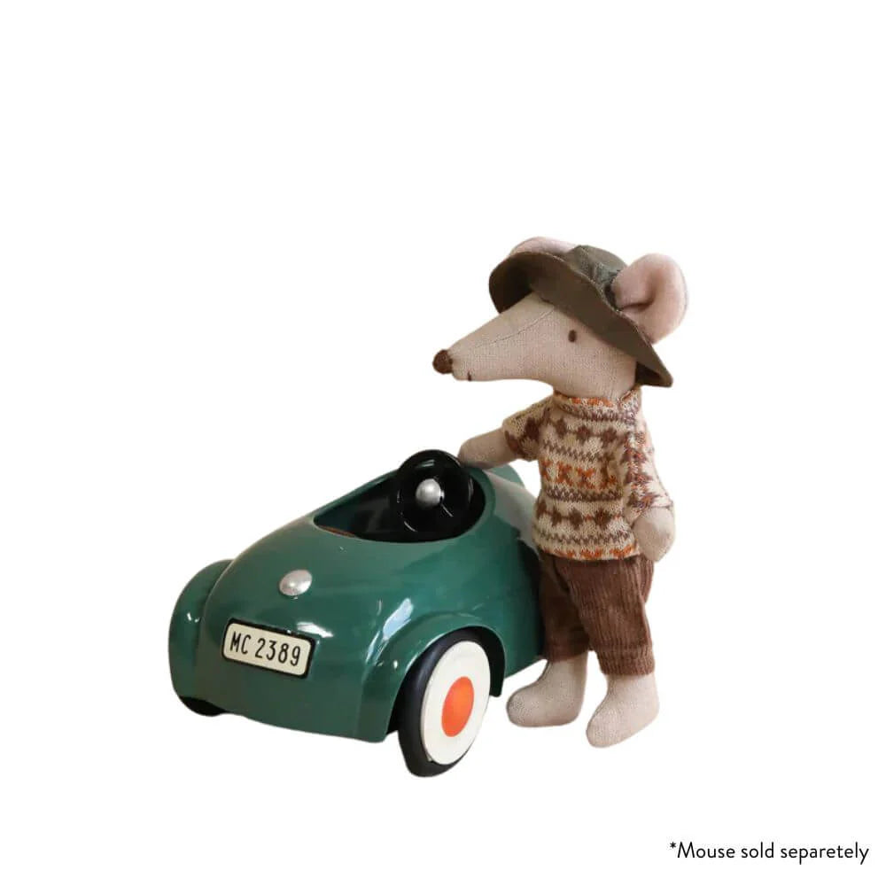 Maileg Car Mouse Dark Green 2025