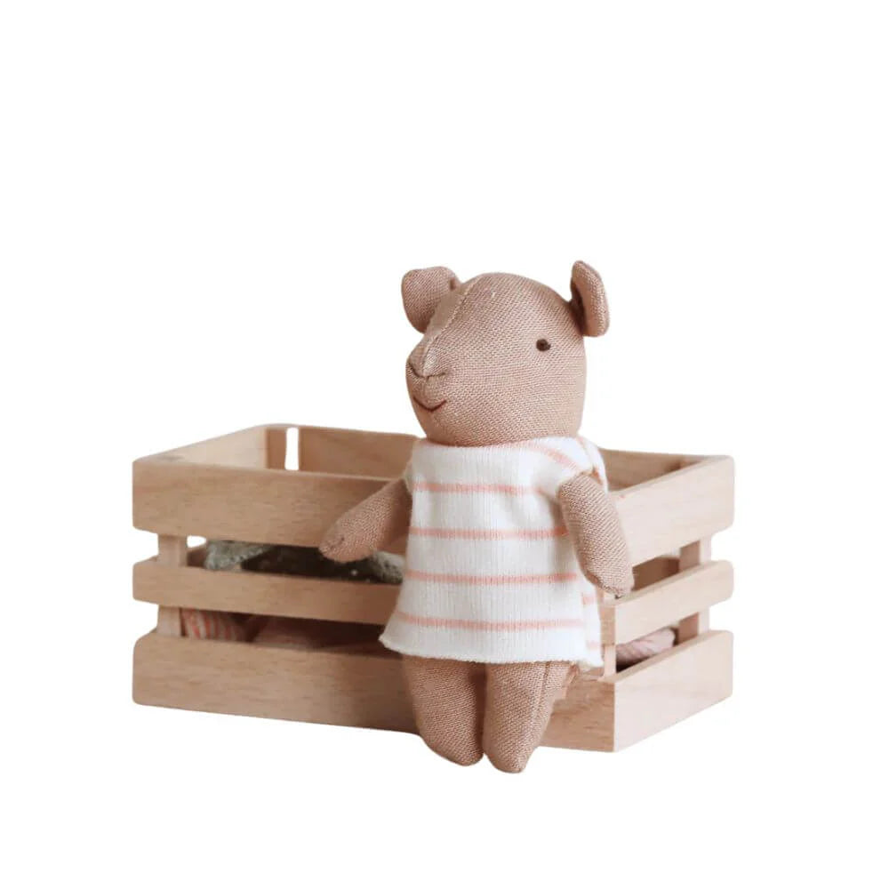 Maileg Pig Baby in Box Girl 2024