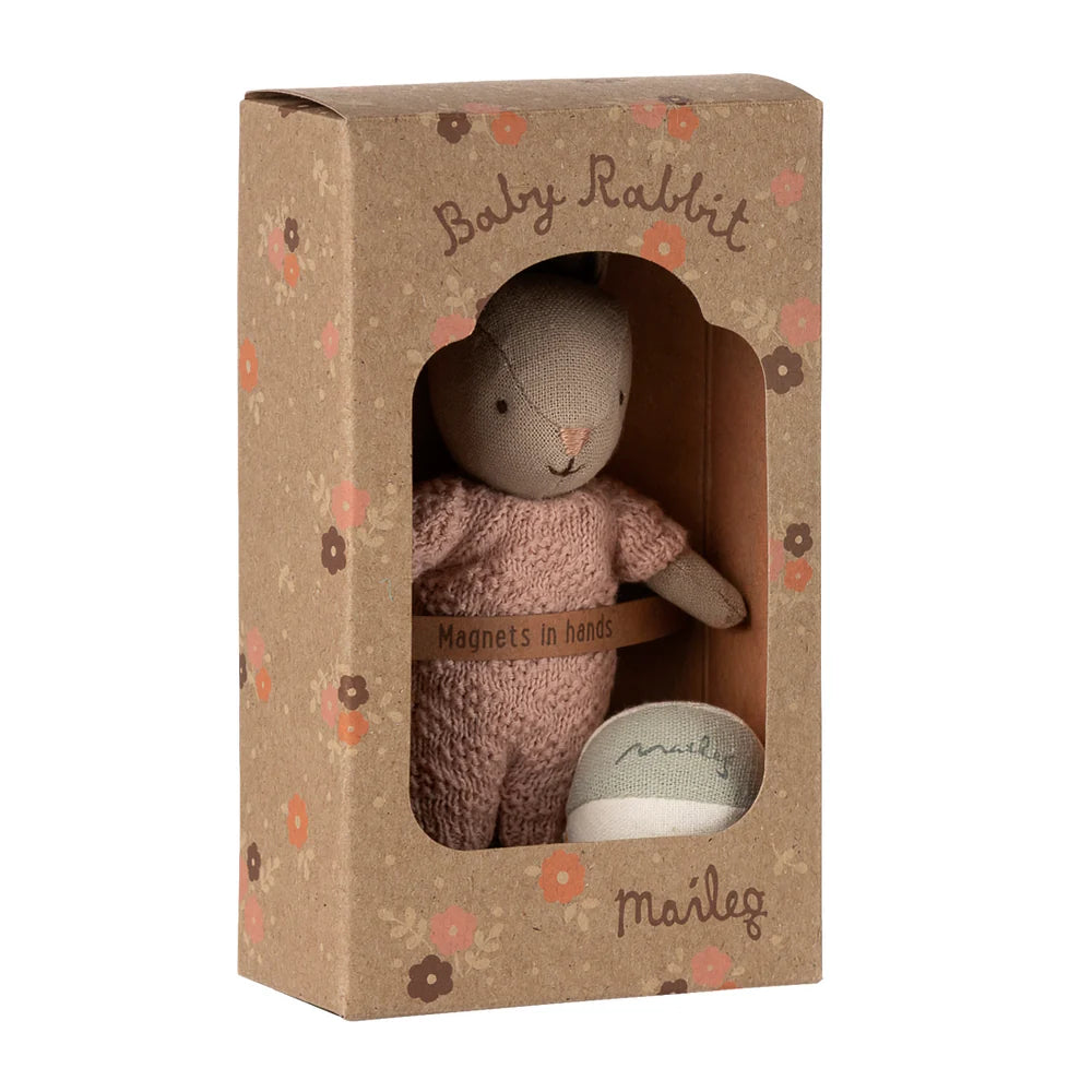 Maileg Rabbit Set Micro Sand Rose