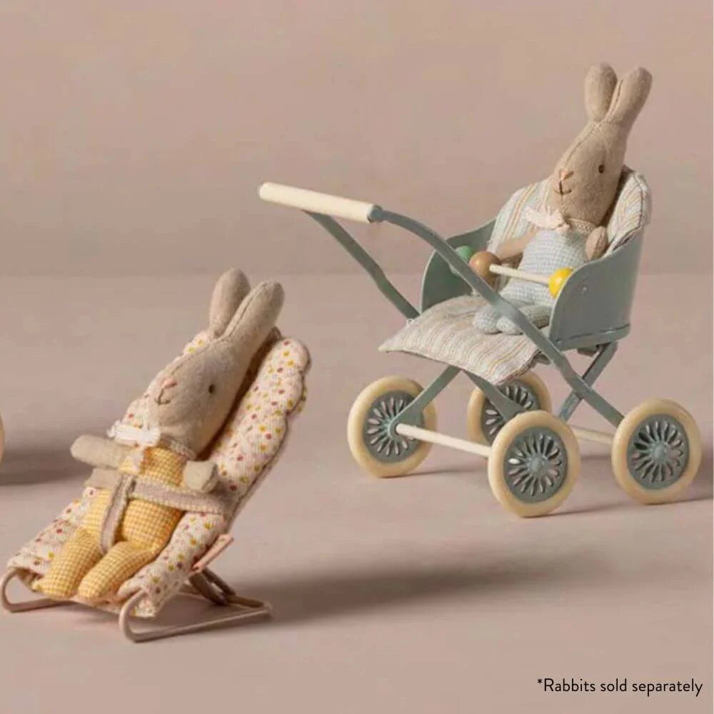 Maileg Stroller Baby Blue