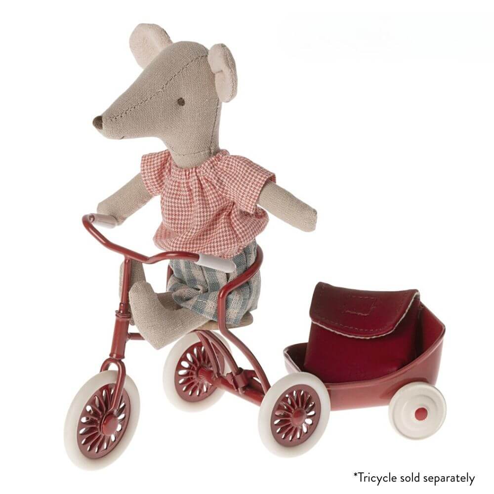 Maileg Tricycle Mouse Big Sister Red 2024
