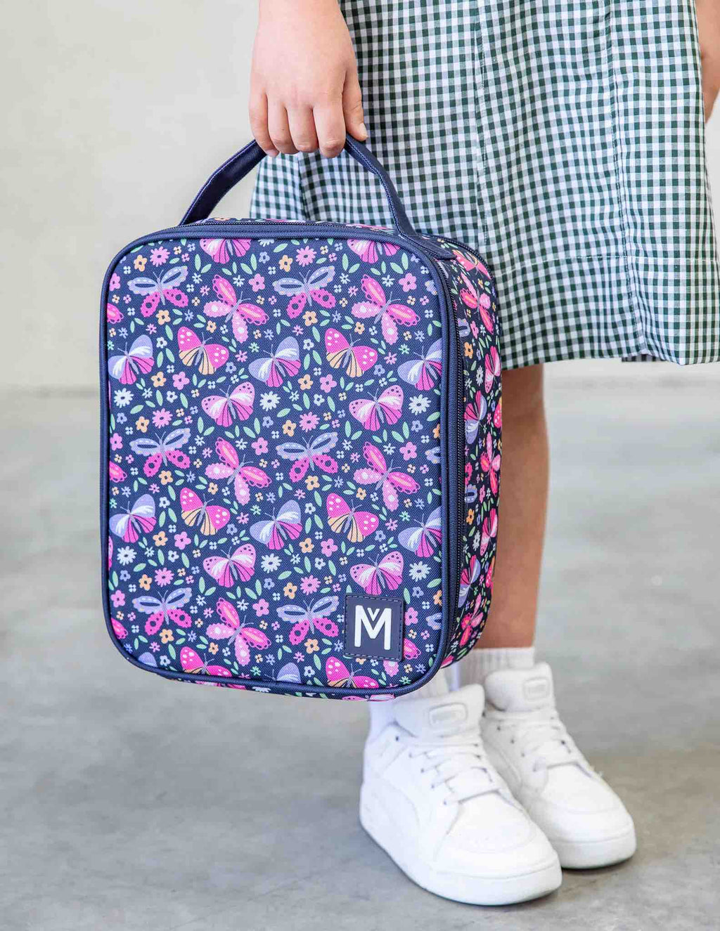 MontiiCo Large Insulated Lunch Bag – Butterflies