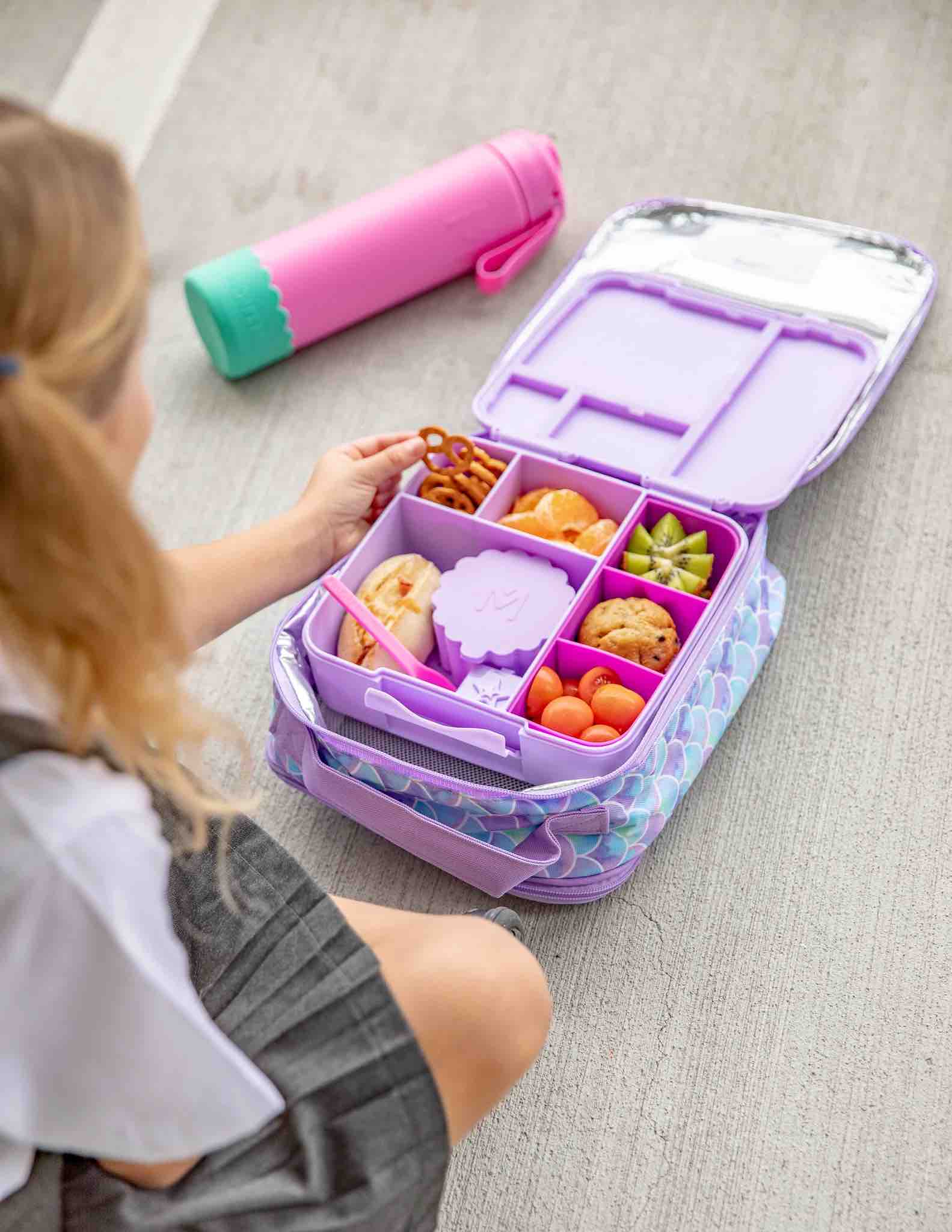 MontiiCo Feast Bento Lunch Box - Lilac