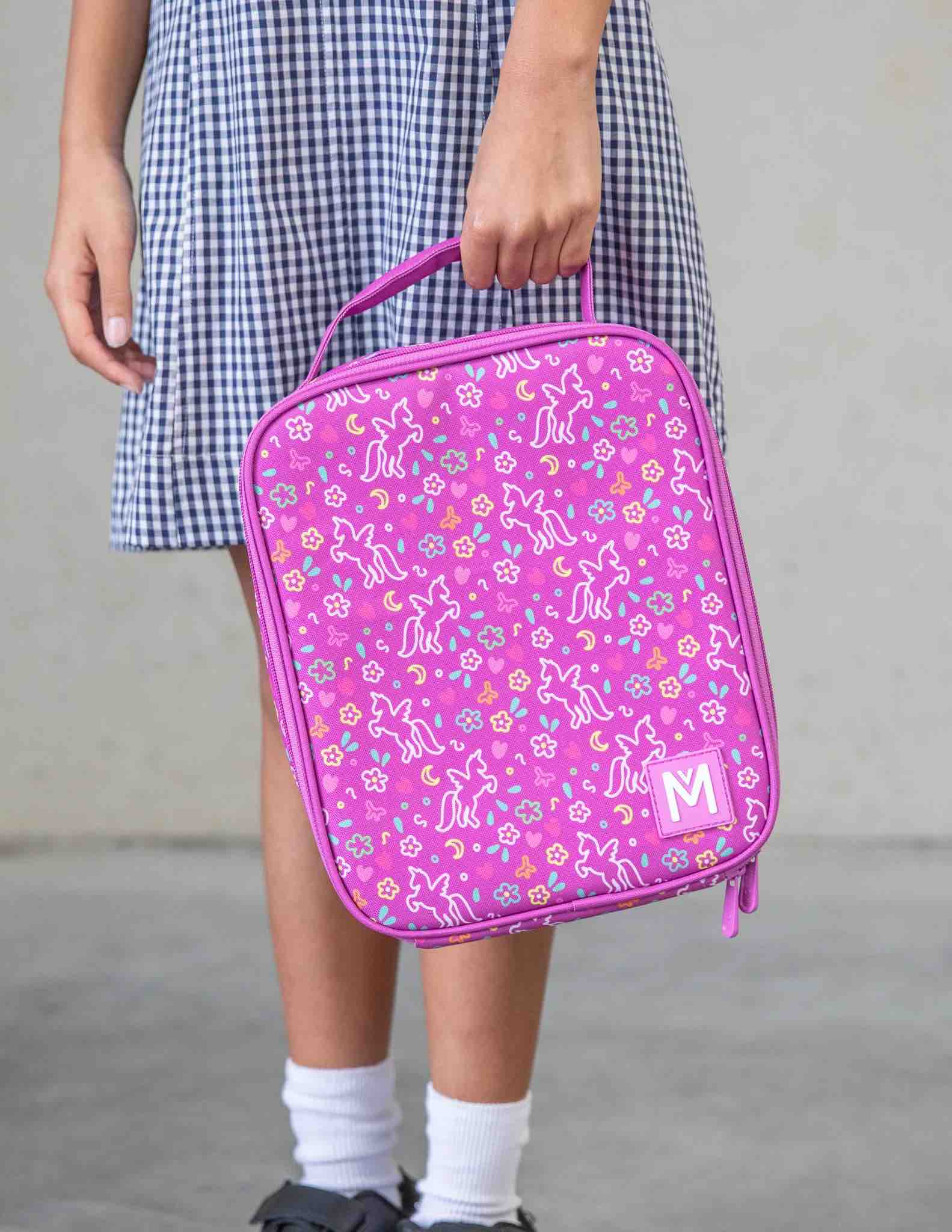 MontiiCo Large Insulated Lunch Bag – Unicorn