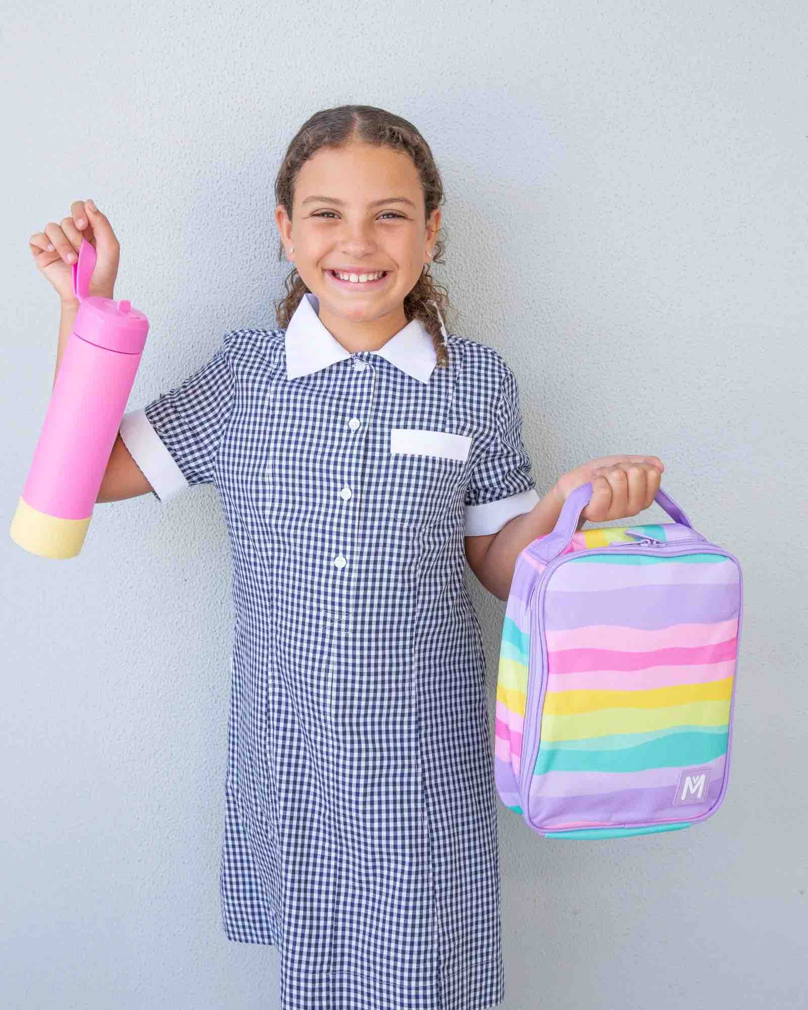 MontiiCo Large Insulated Lunch Bag – Sorbet Sunset