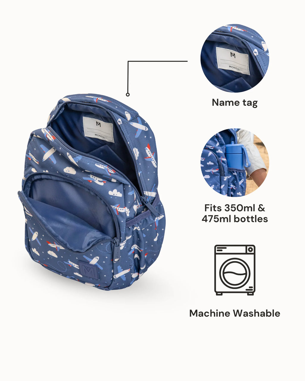 MontiiCo Mini Backpack