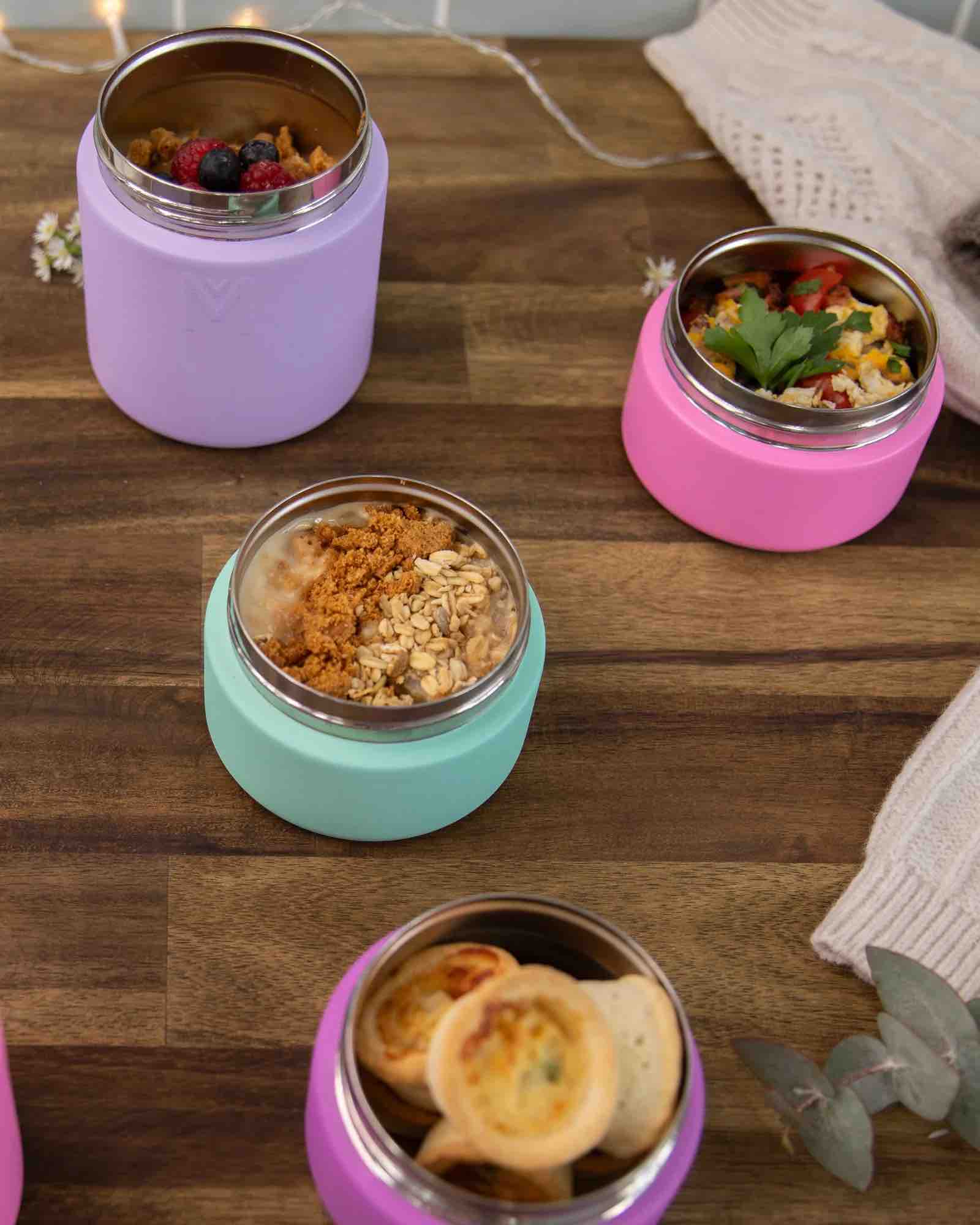 MontiiCo Insulated Mini Food Jar - Floss