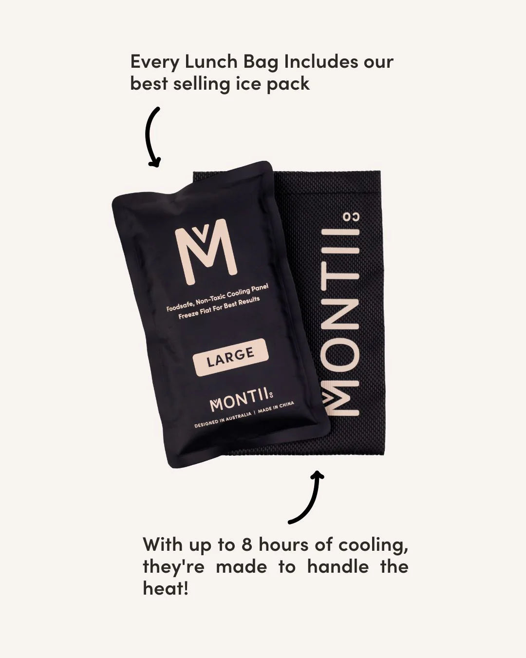 MontiiCo Large Insulated Lunch Bag – Construction