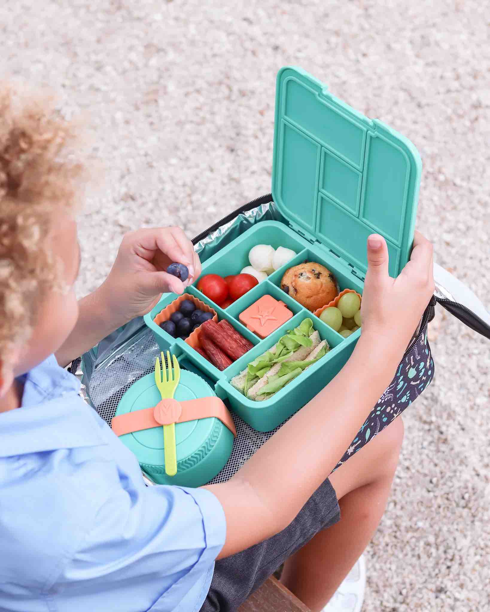 MontiiCo Insulated Mini Food Jar - Marine