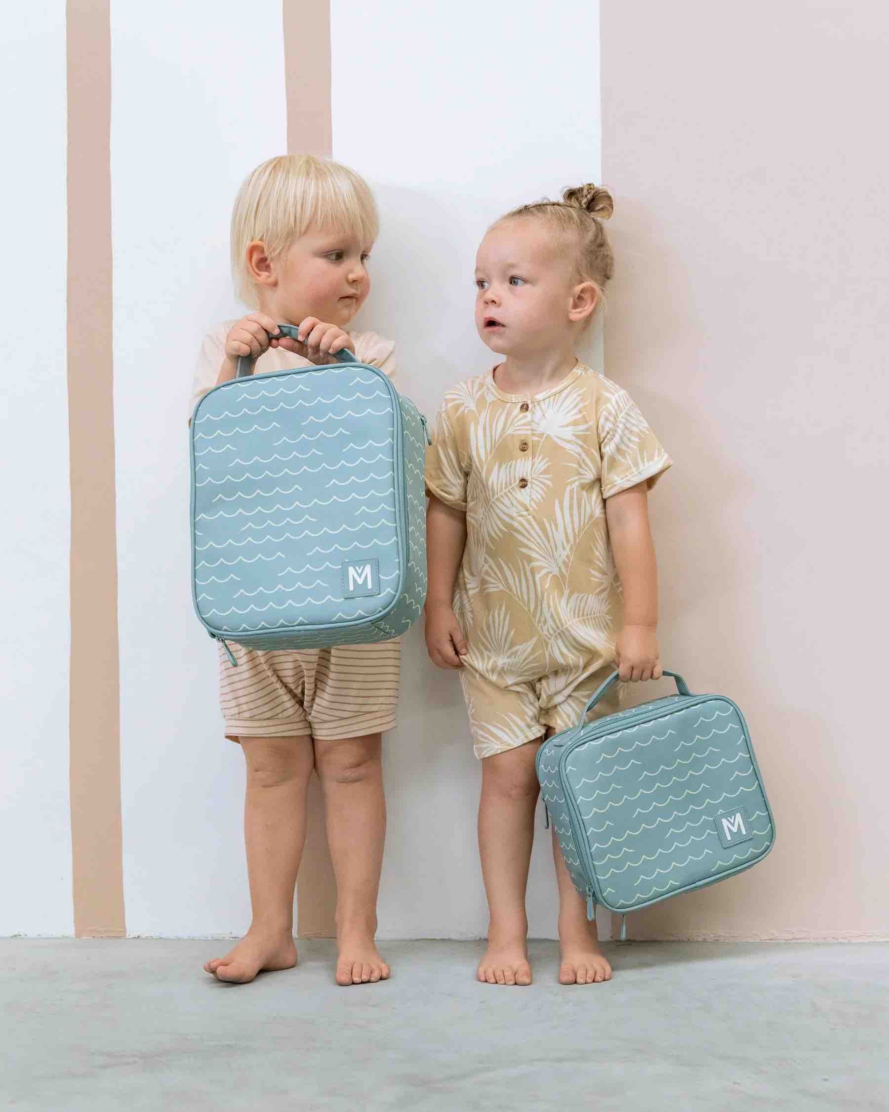 MontiiCo Medium Insulated Lunch Bag - Wave Rider