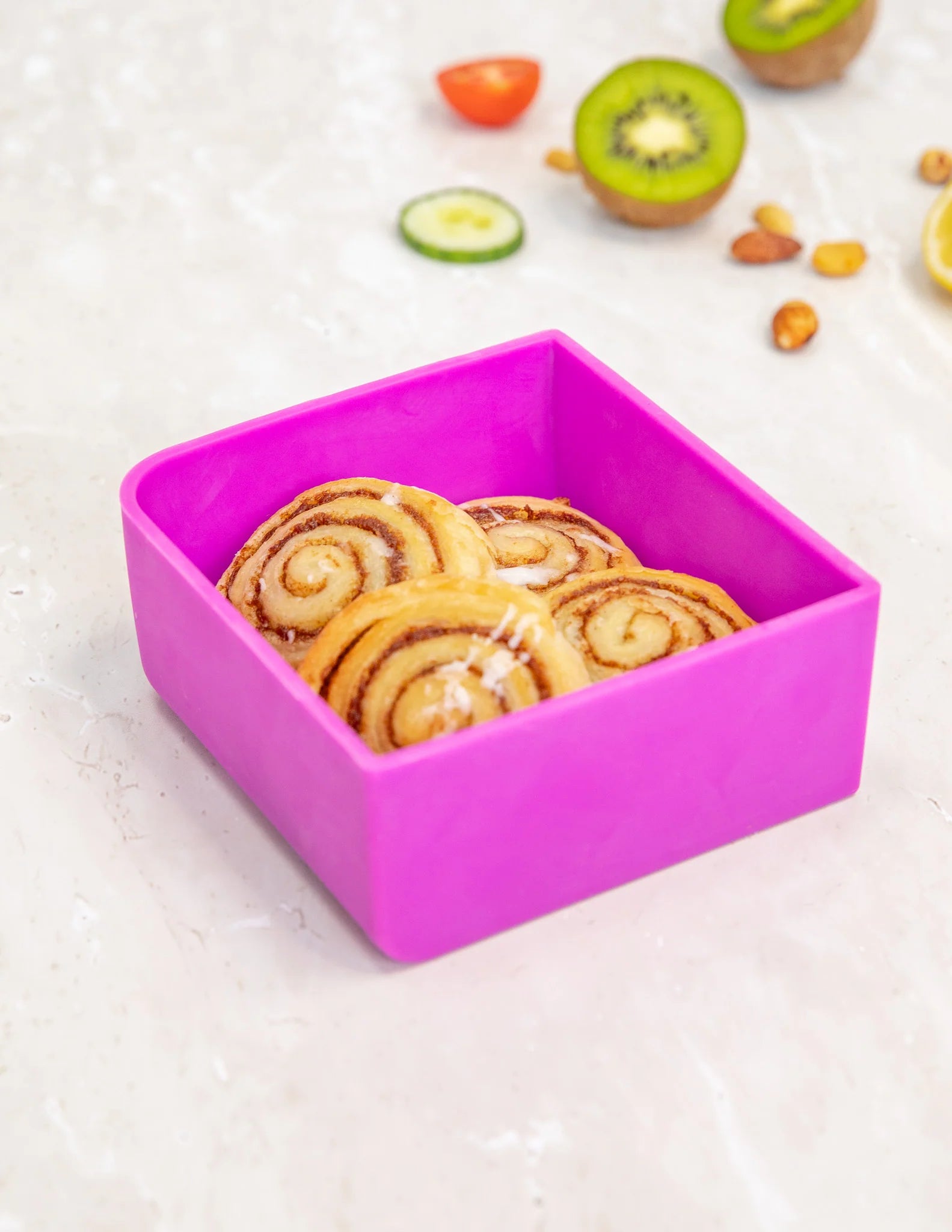 MontiiCo - Feast Square Tray - Fuchsia