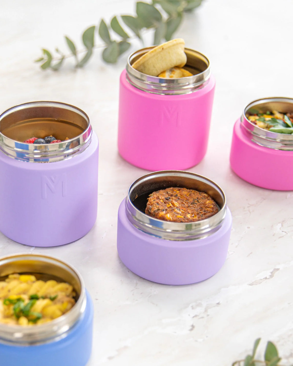 MontiiCo Insulated Food Jar - Lilac