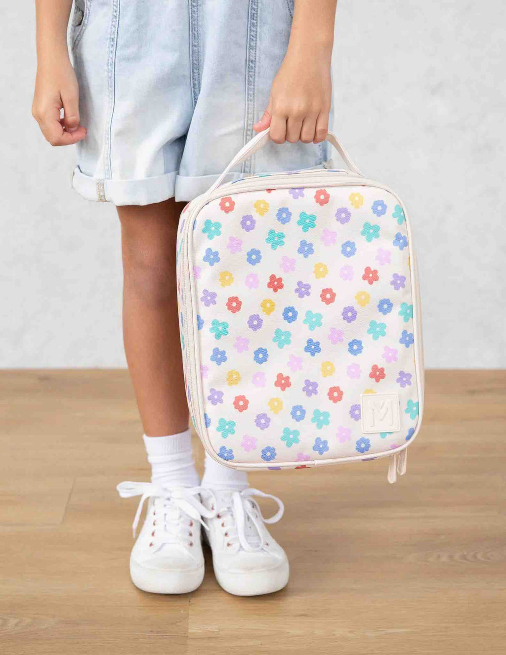 MontiiCo Large Insulated Lunch Bag - Daisy Dream