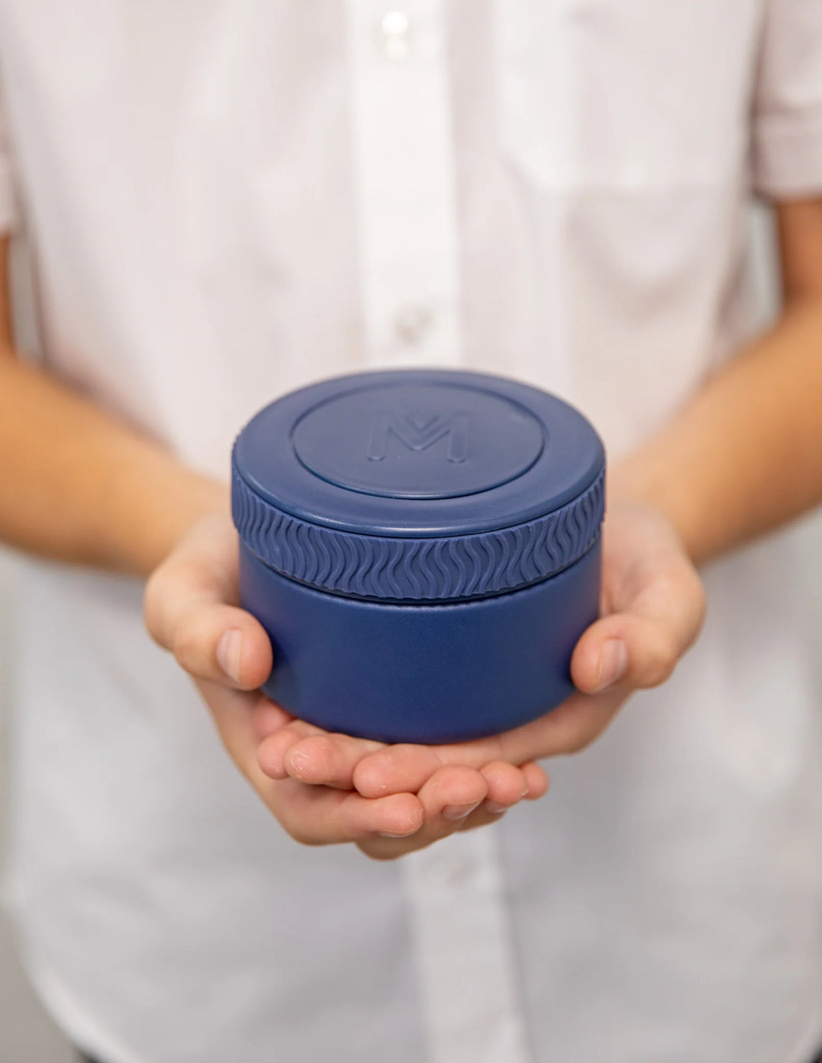 MontiiCo Insulated Mini Food Jar - Navy