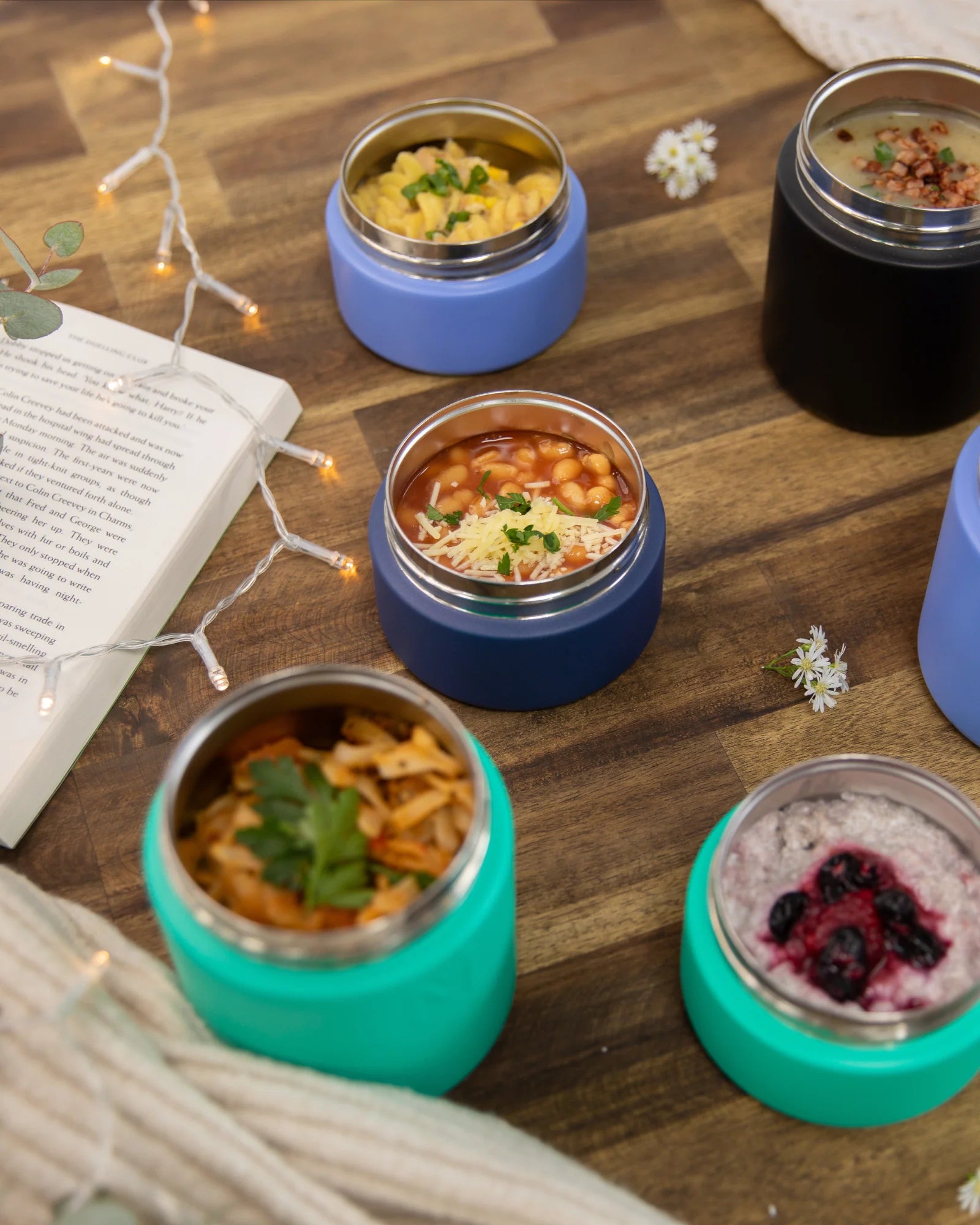 MontiiCo Insulated Mini Food Jar - Mojito