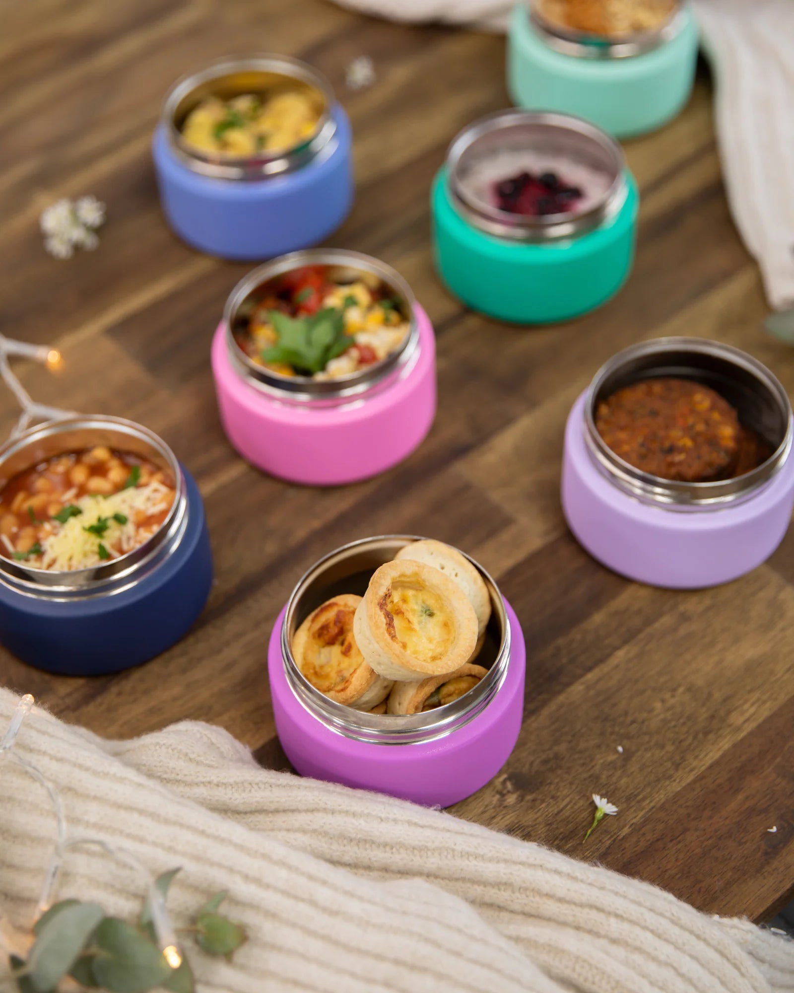 MontiiCo Insulated Mini Food Jar - Floss
