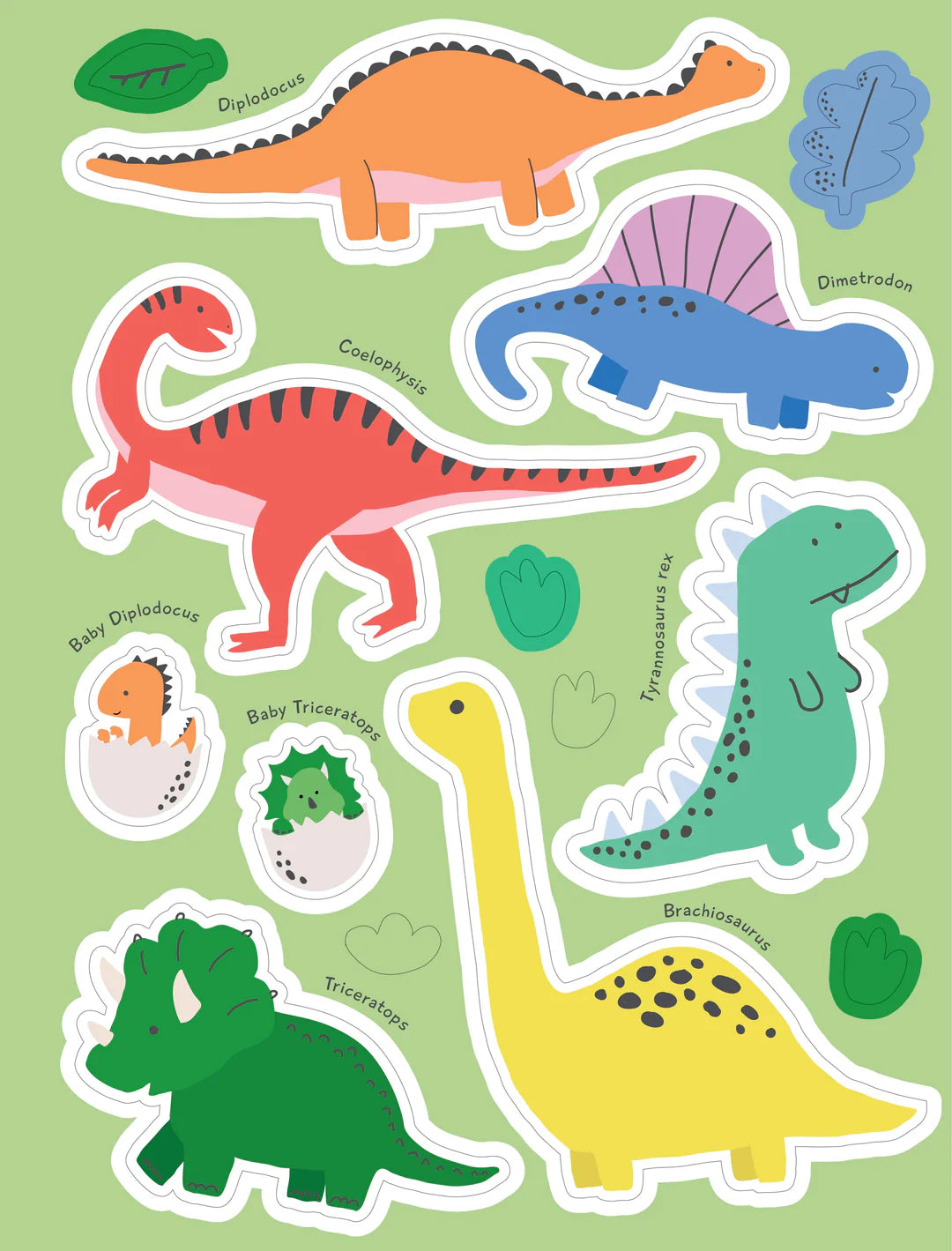 Book | Giant Stickers for Tiny Tots - Dinosaur Kingdom