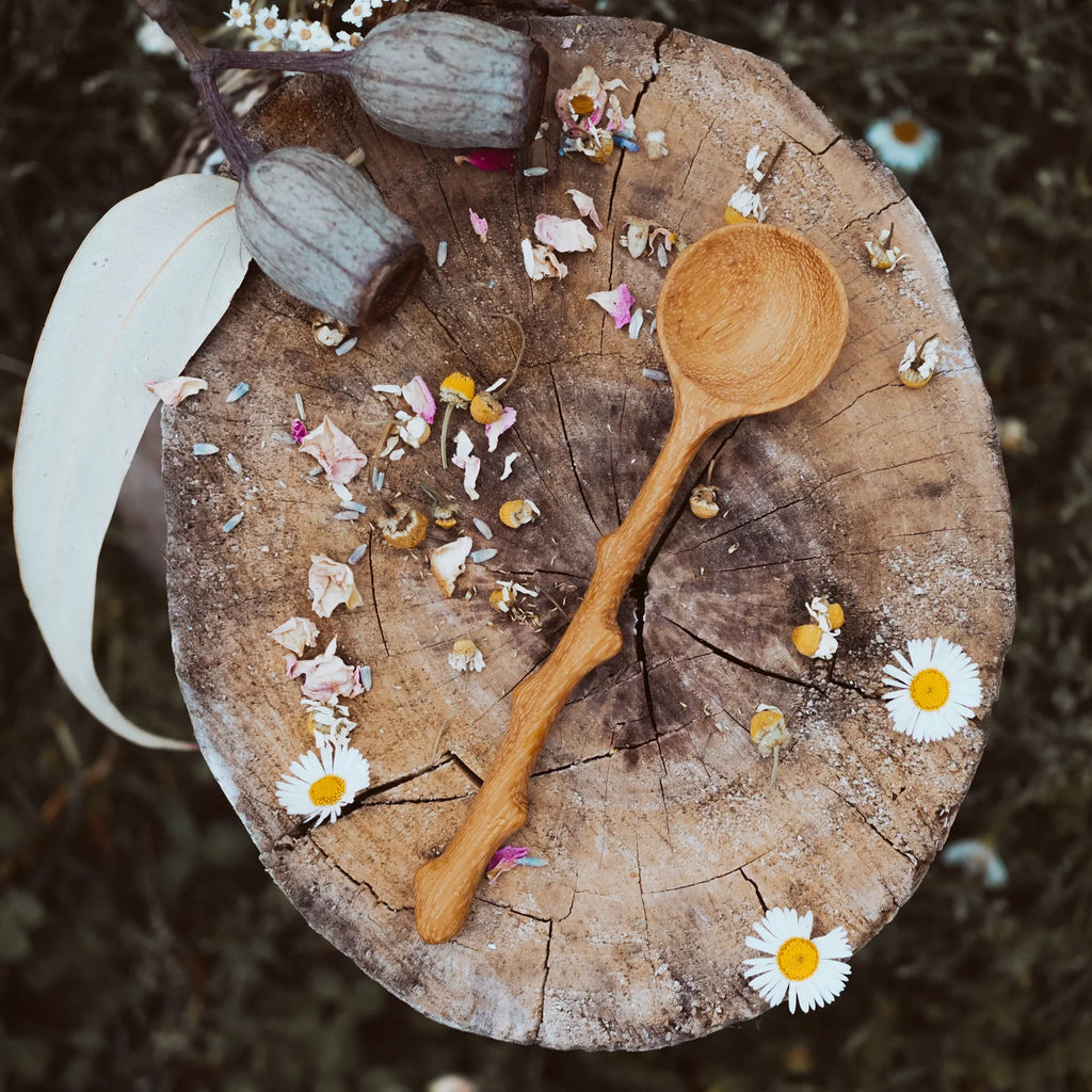 Wild Mountain Child - Handcrafted Branch Spoon
