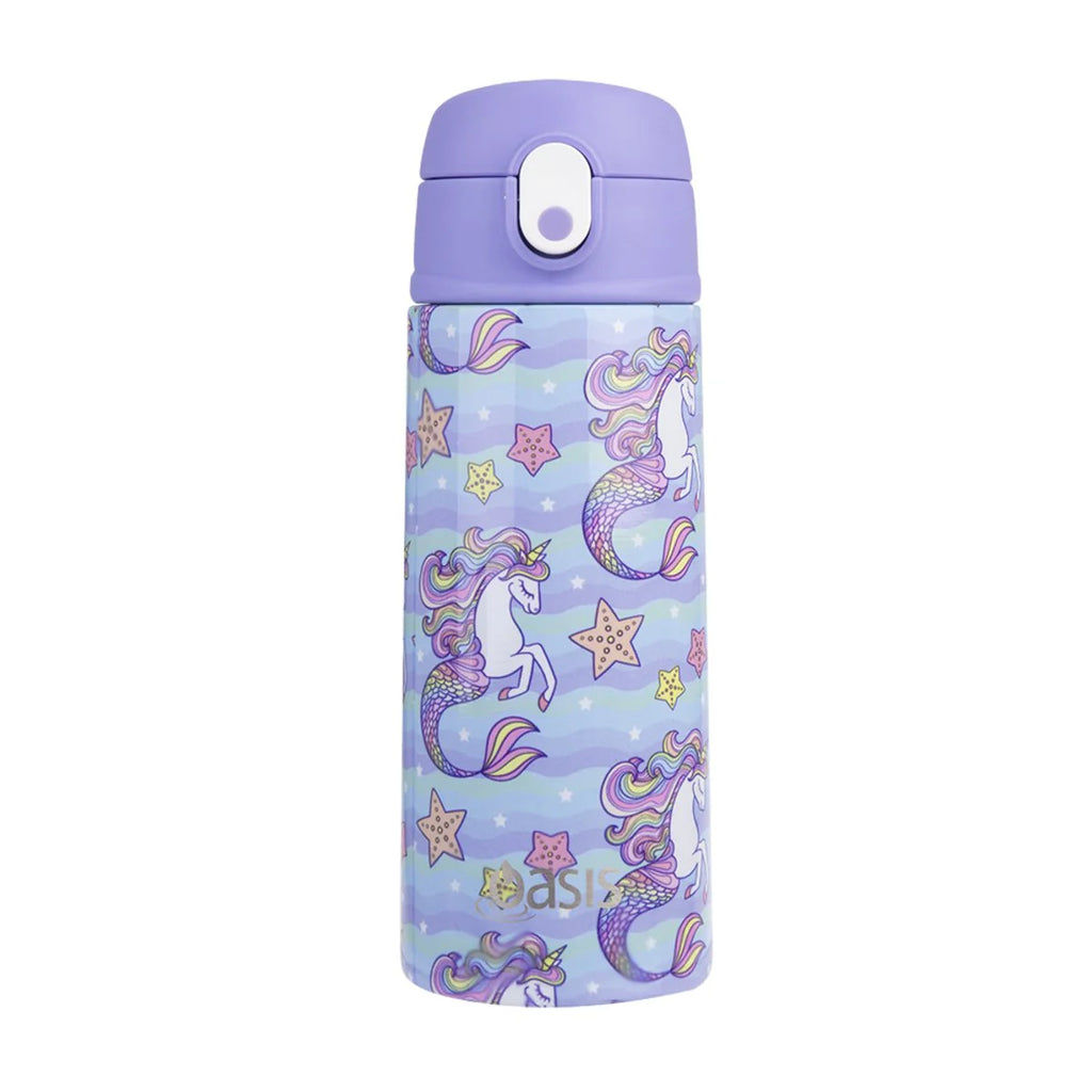 Oasis - Kids Insulated Drink Bottle with Sipper Straw - 550ml