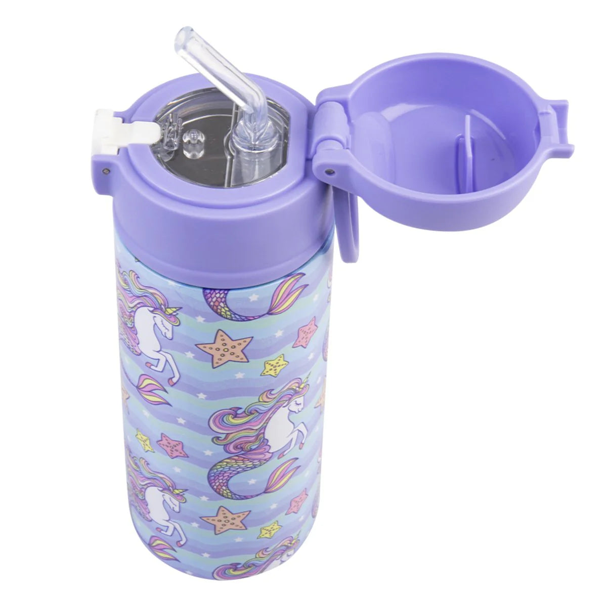 Oasis - Kids Insulated Drink Bottle with Sipper Straw - 550ml