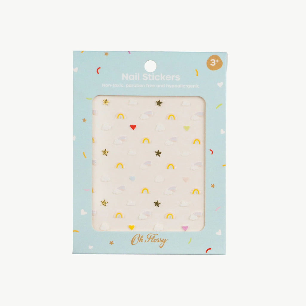 Oh Flossy Nail Stickers Sky