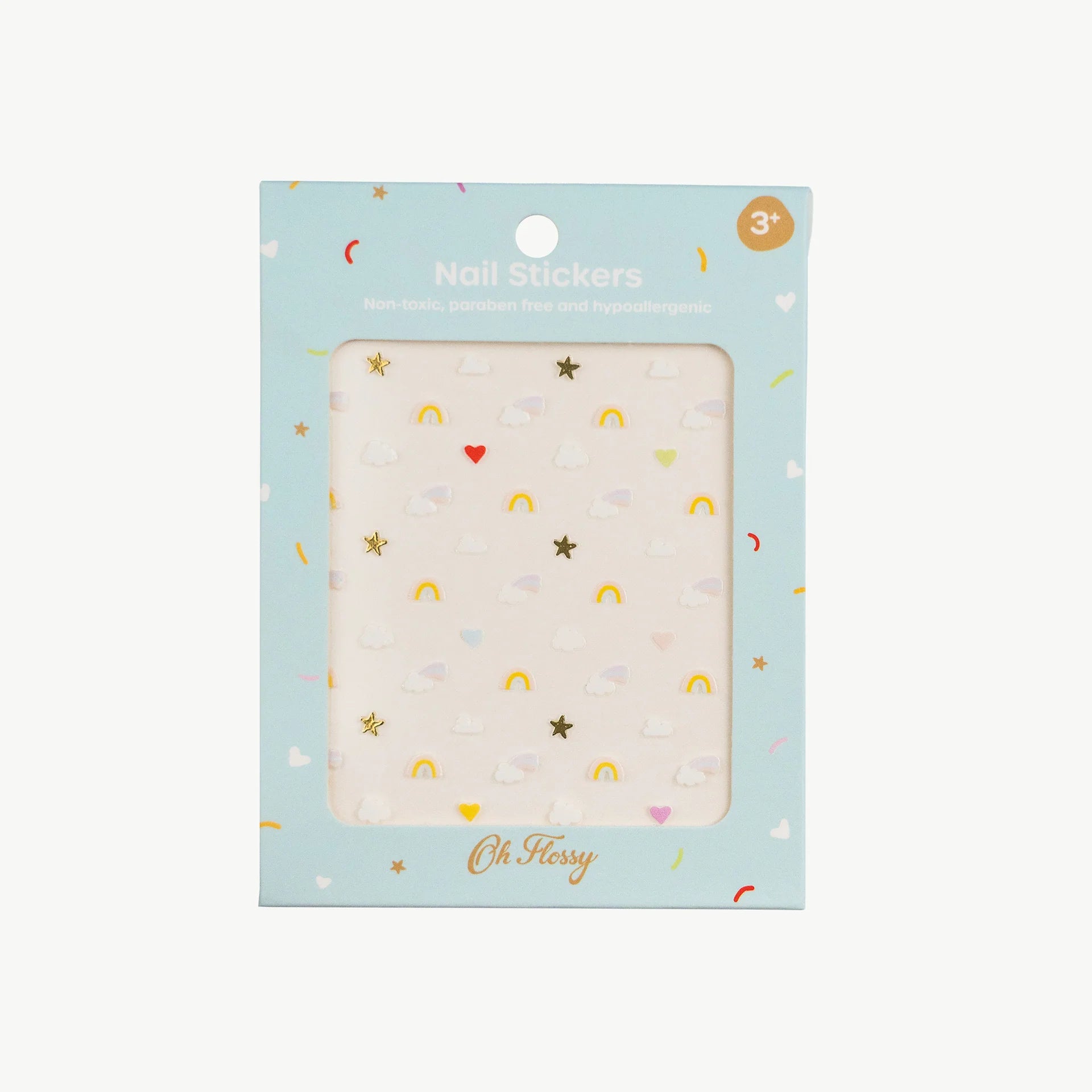 Oh Flossy Nail Stickers Sky
