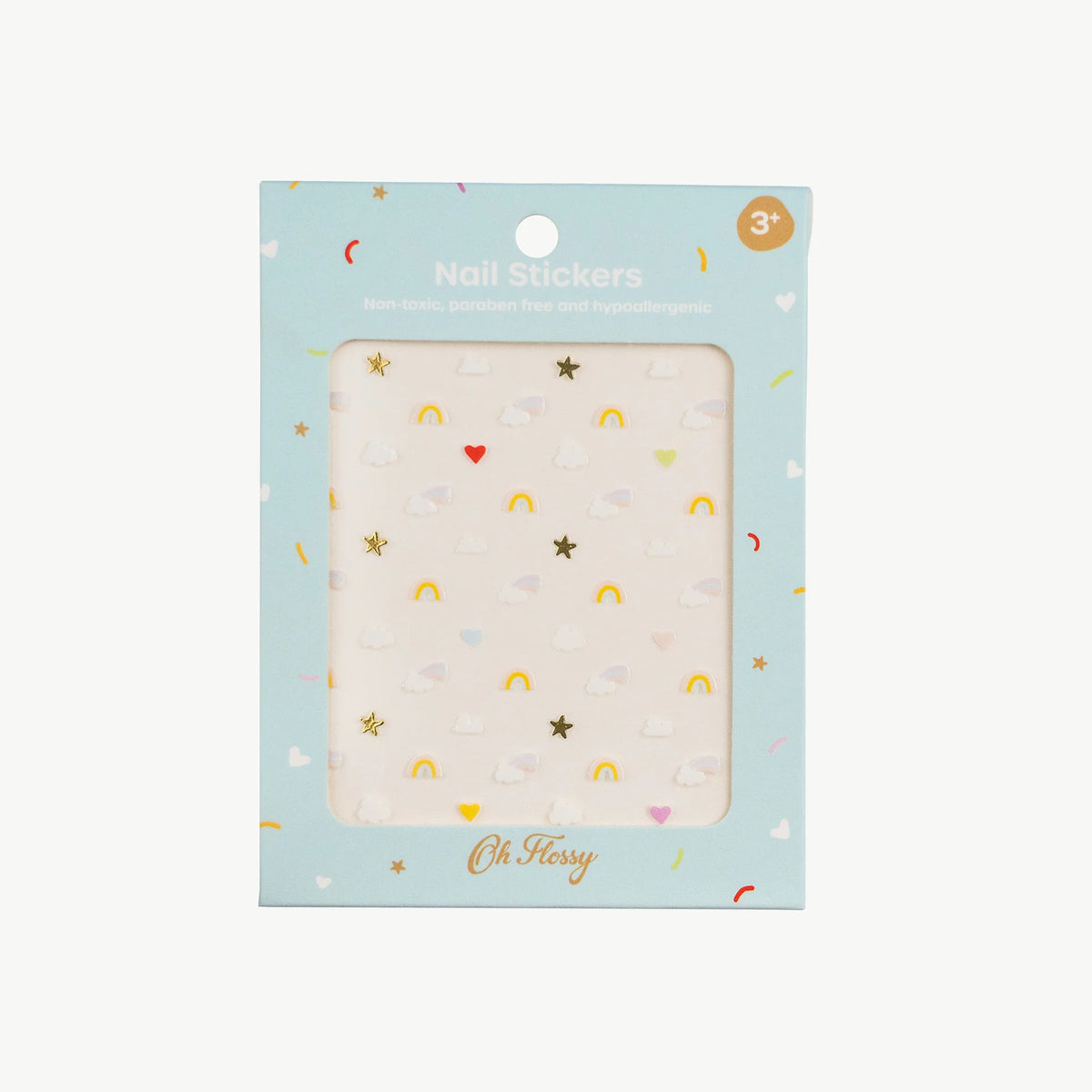 Oh Flossy Nail Stickers Sky