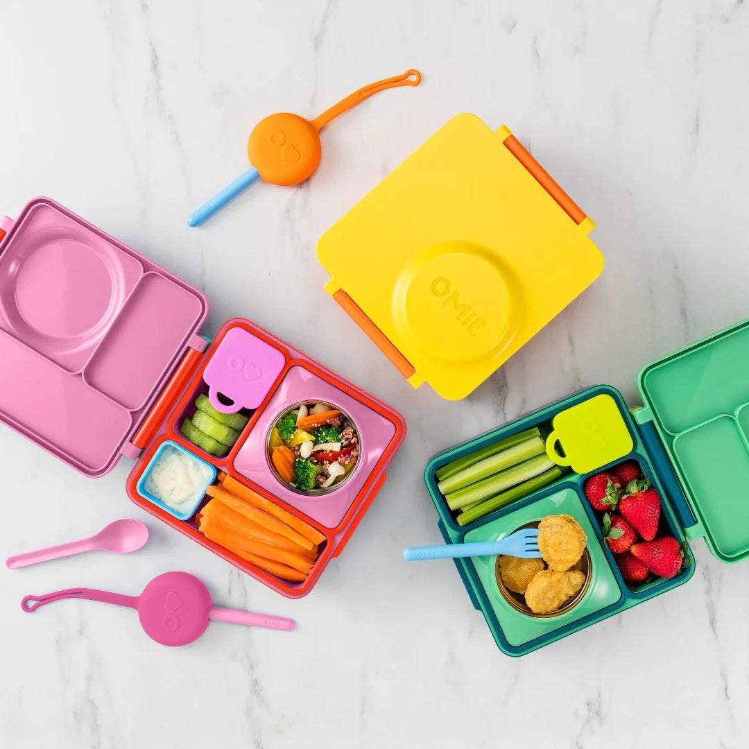 OmieBox Hot & Cold Lunch Box V2 - Sunshine Yellow
