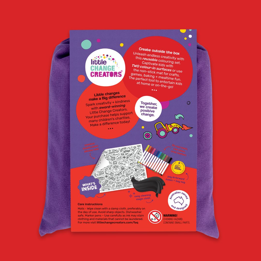 little Change Creators - ON-THE-GO Re-FUN-able™ Colouring Set