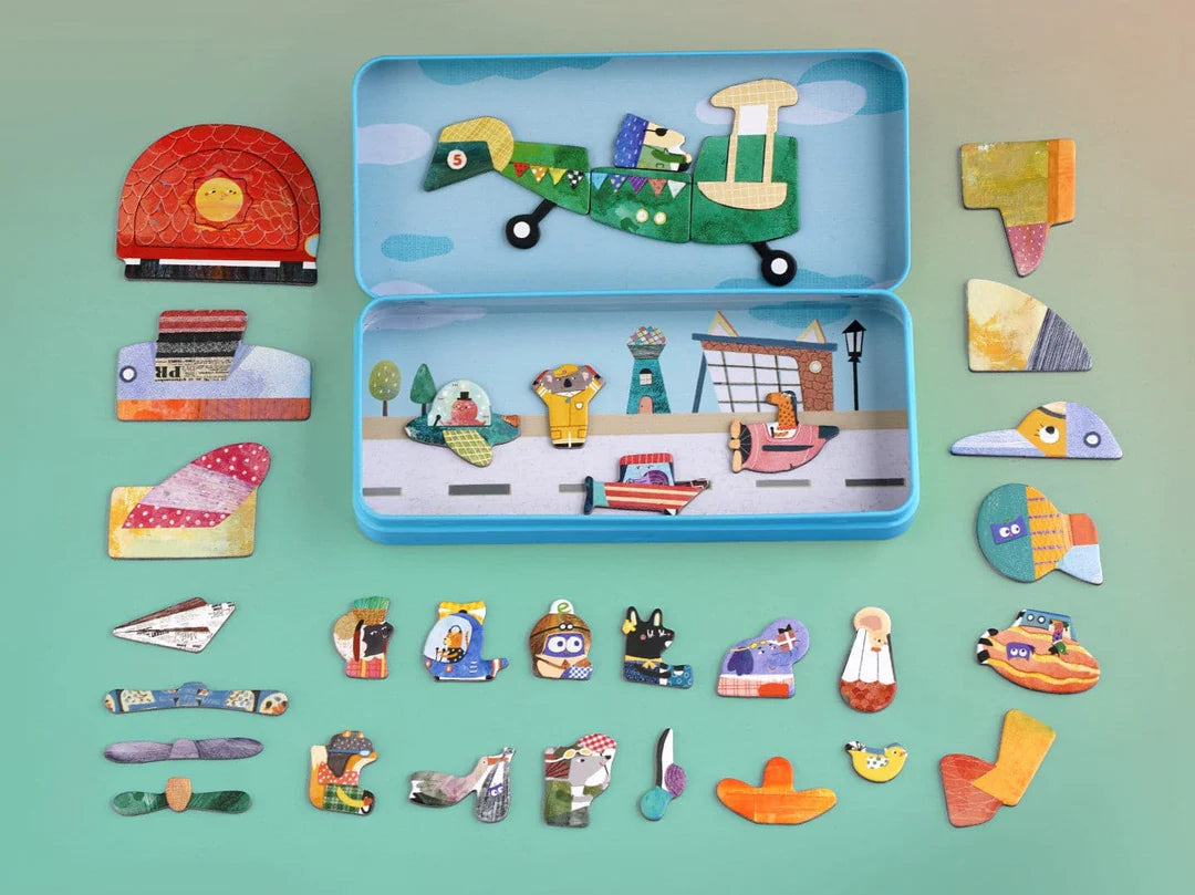 MierEdu - Travel Magnetic Box - Aircraft
