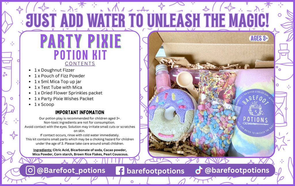 Barefoot Potions - Party Pixie Potion Kit