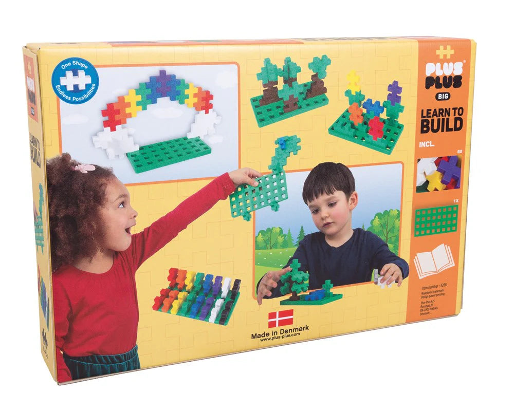 Plus Plus - BIG - Learn to Build - 60 pcs