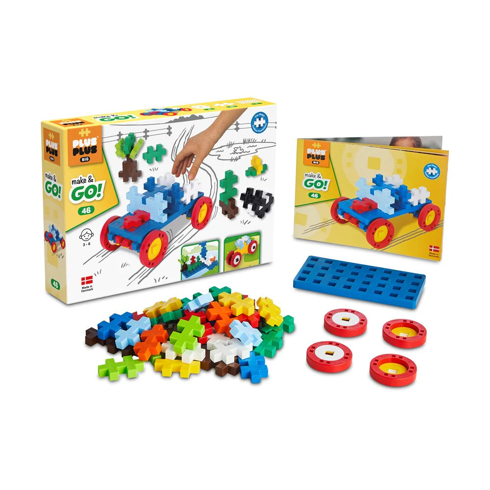 Plus Plus - BIG Make & Go! 46 Pcs
