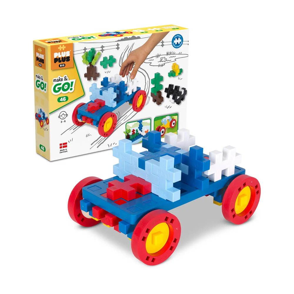 Plus Plus - BIG Make & Go! 46 Pcs