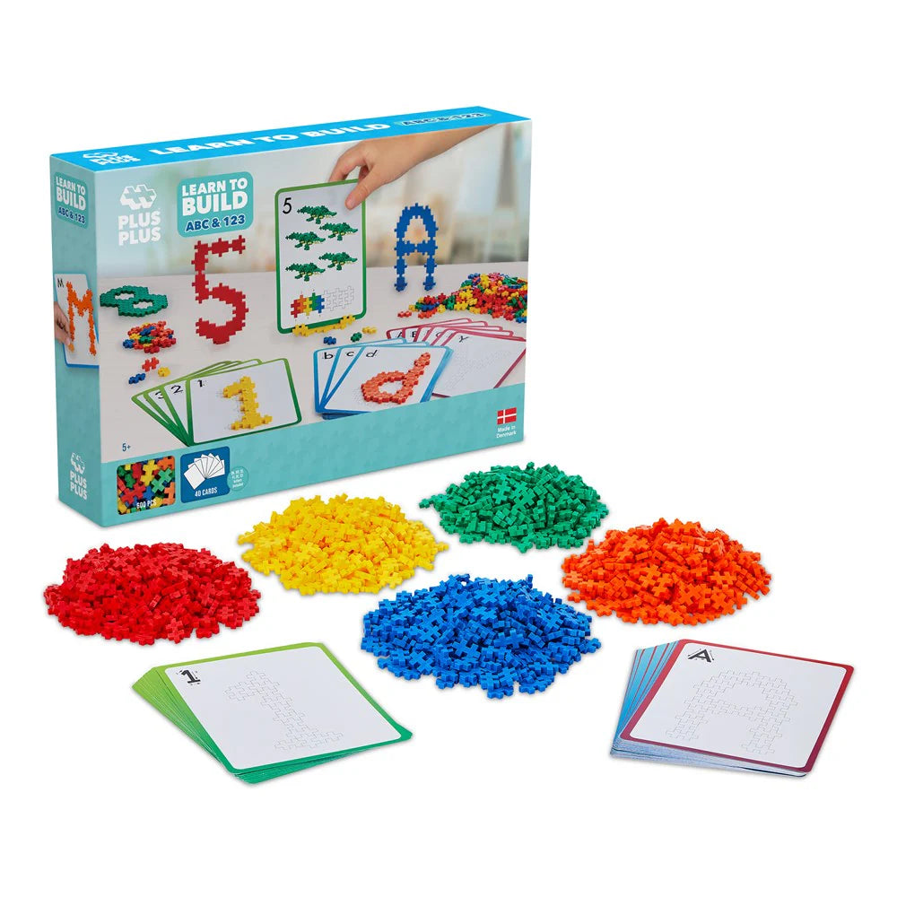 Plus Plus - Learn to Build - ABC & 123