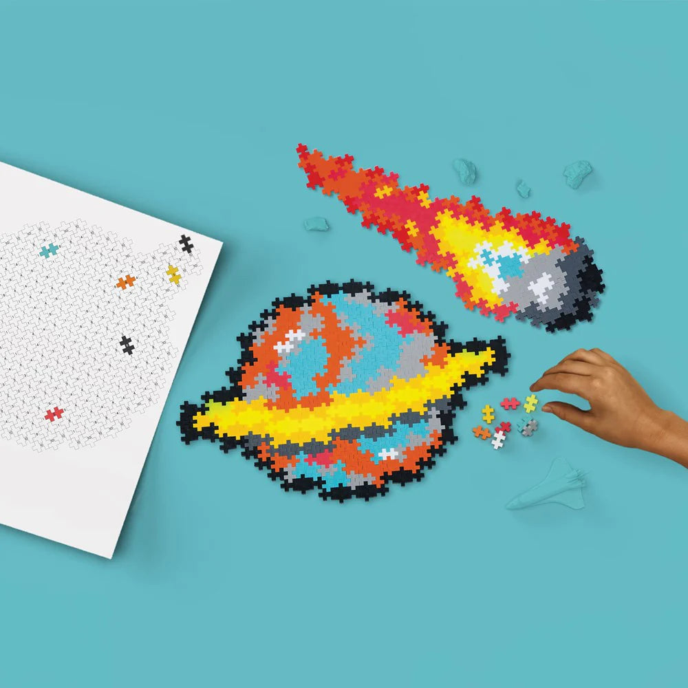 Plus Plus Puzzle by Number - Space 500pcs