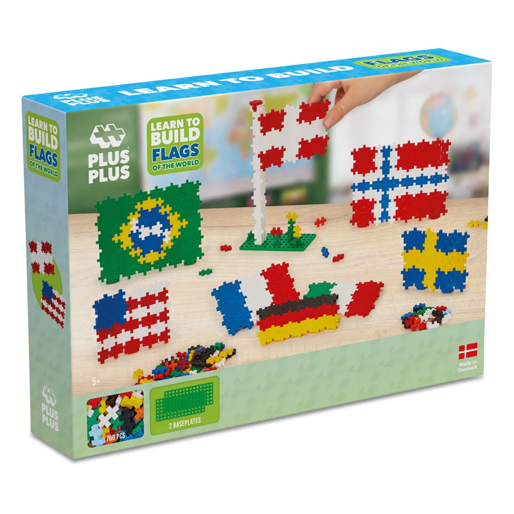 Plus Plus - Learn to Build - Flags of the World 700pcs