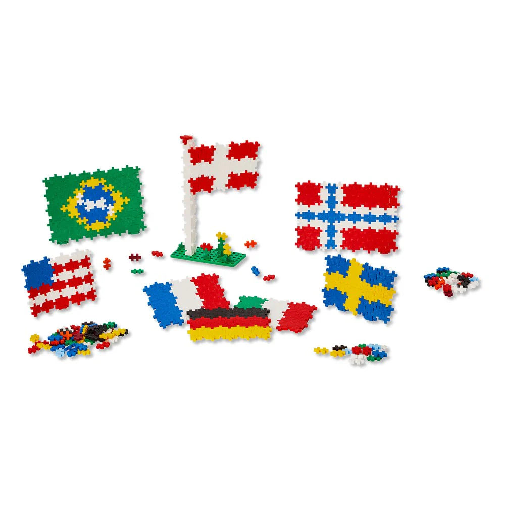 Plus Plus - Learn to Build - Flags of the World 700pcs
