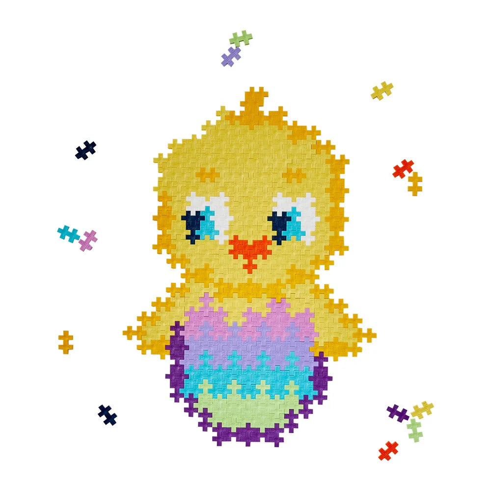 Plus Plus Puzzle by Number - Chick - 250 pcs