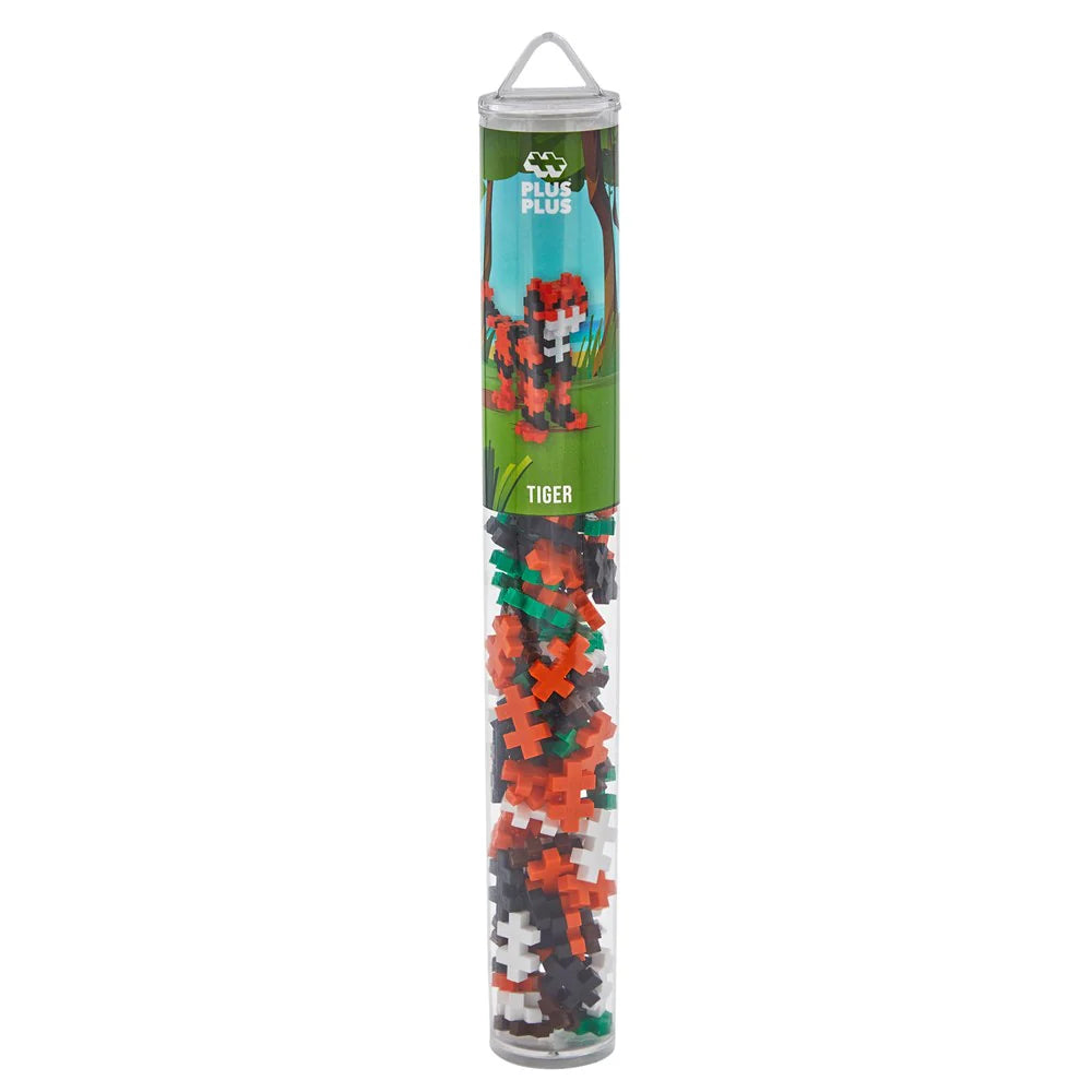 Plus Plus - Tiger - 100 pcs Tube