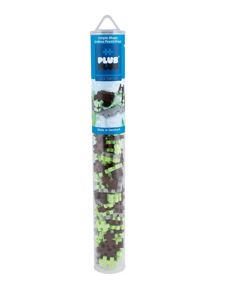 Plus Plus - Sea Turtle -100 pcs Tube
