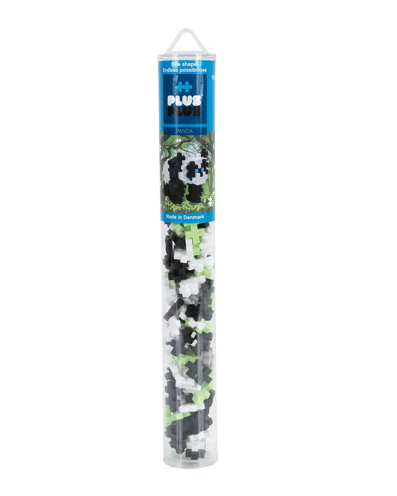 Plus Plus - Panda - 100 pcs Tube