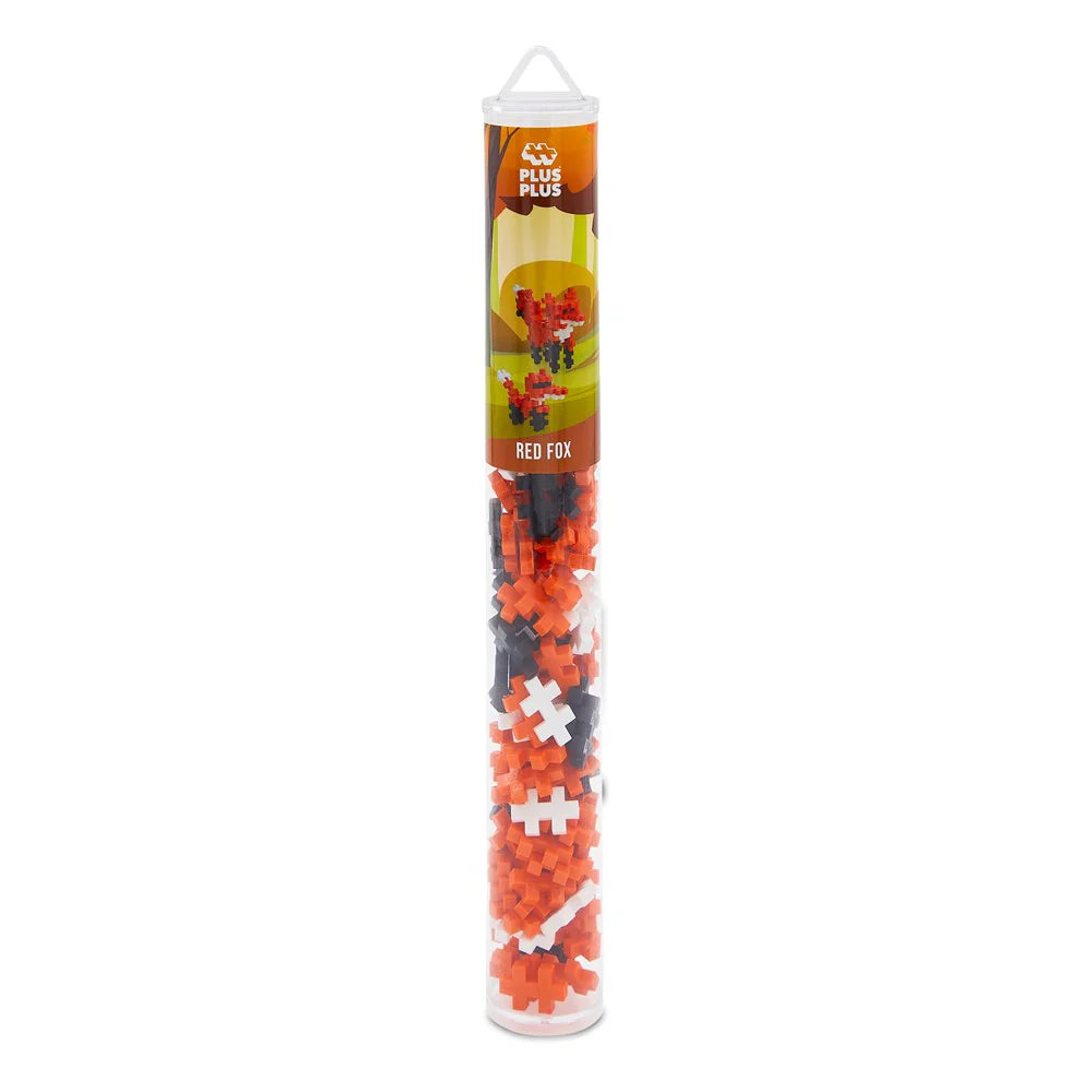 Plus Plus - 100 pcs tube Red Fox
