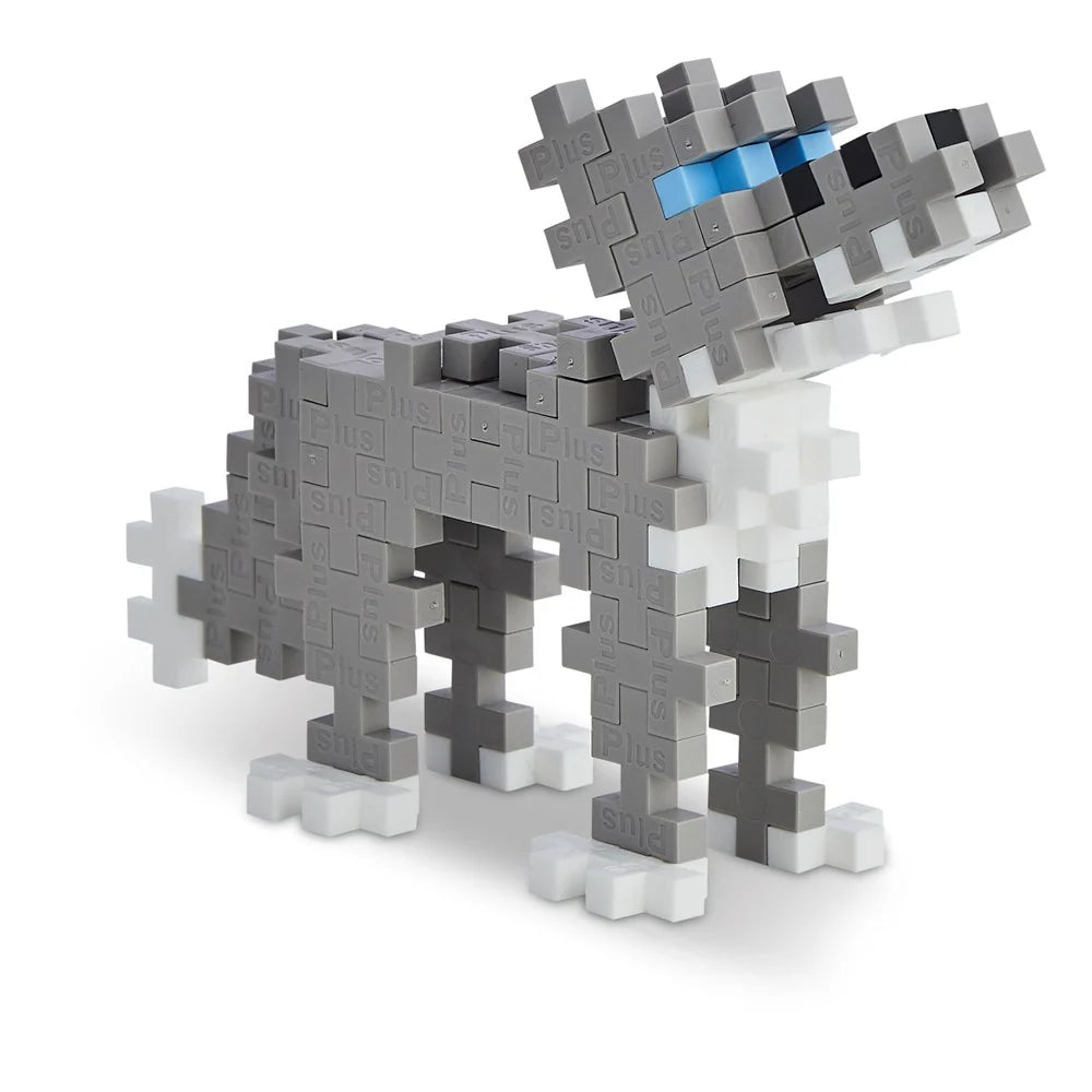 Plus Plus - Grey Wolf - 100 pcs Tube
