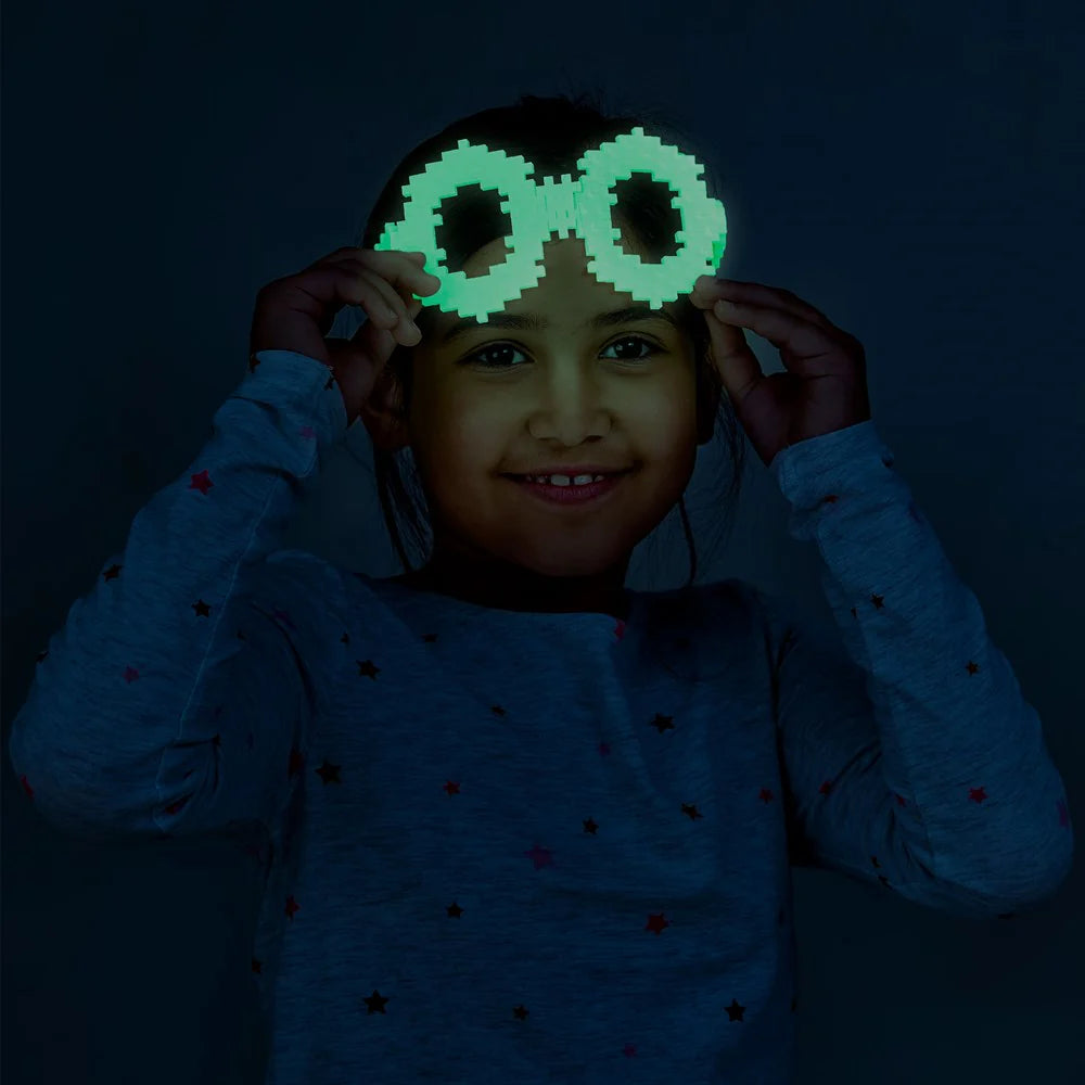 Plus Plus - Glow in the Dark Mix - 100 pcs Tube