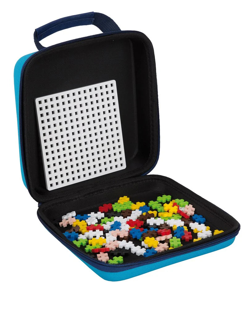 Plus Plus - Travel Case - 100 pcs - Blue
