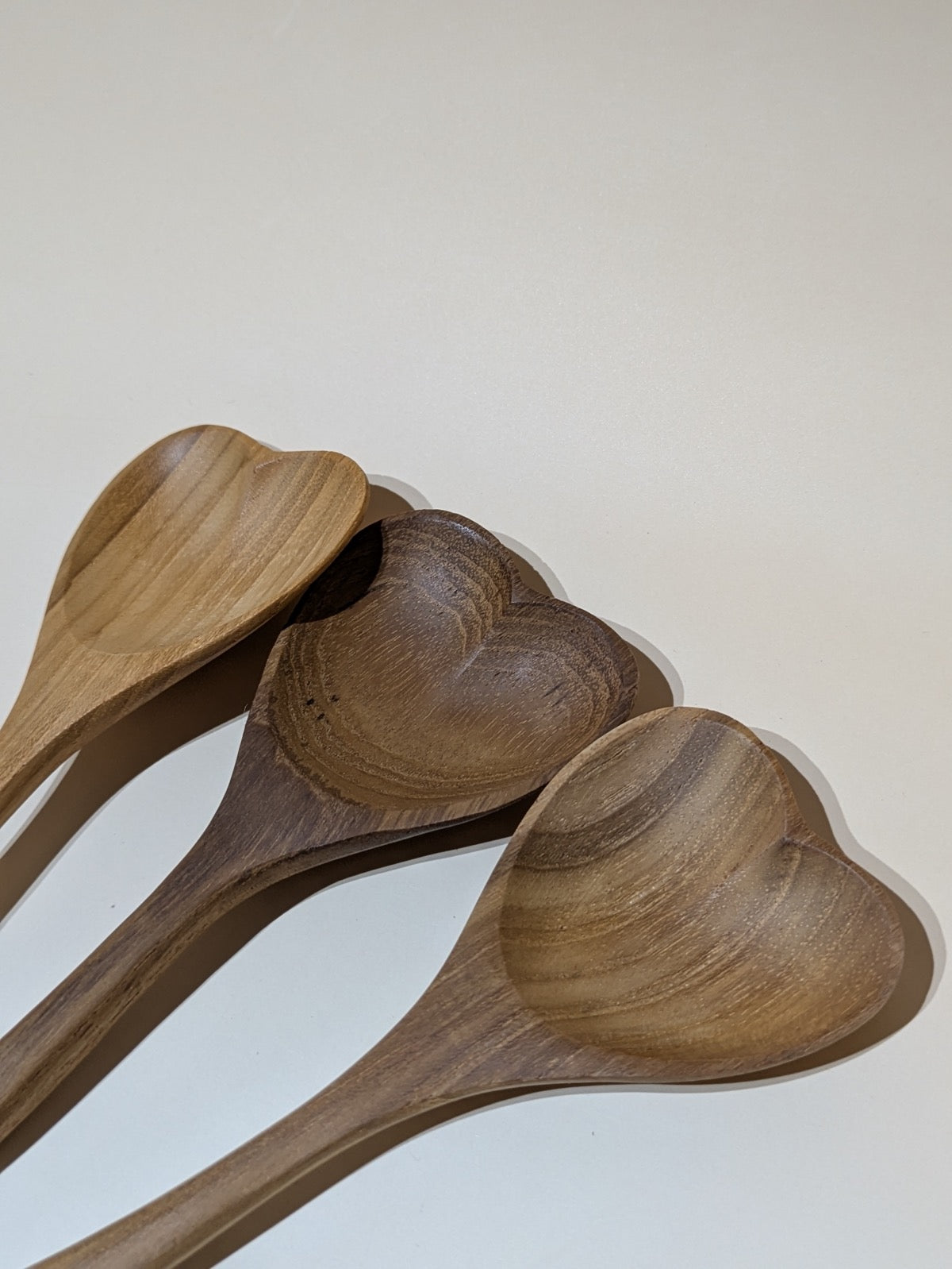 Papoose Toys - Teak Heart Spoon