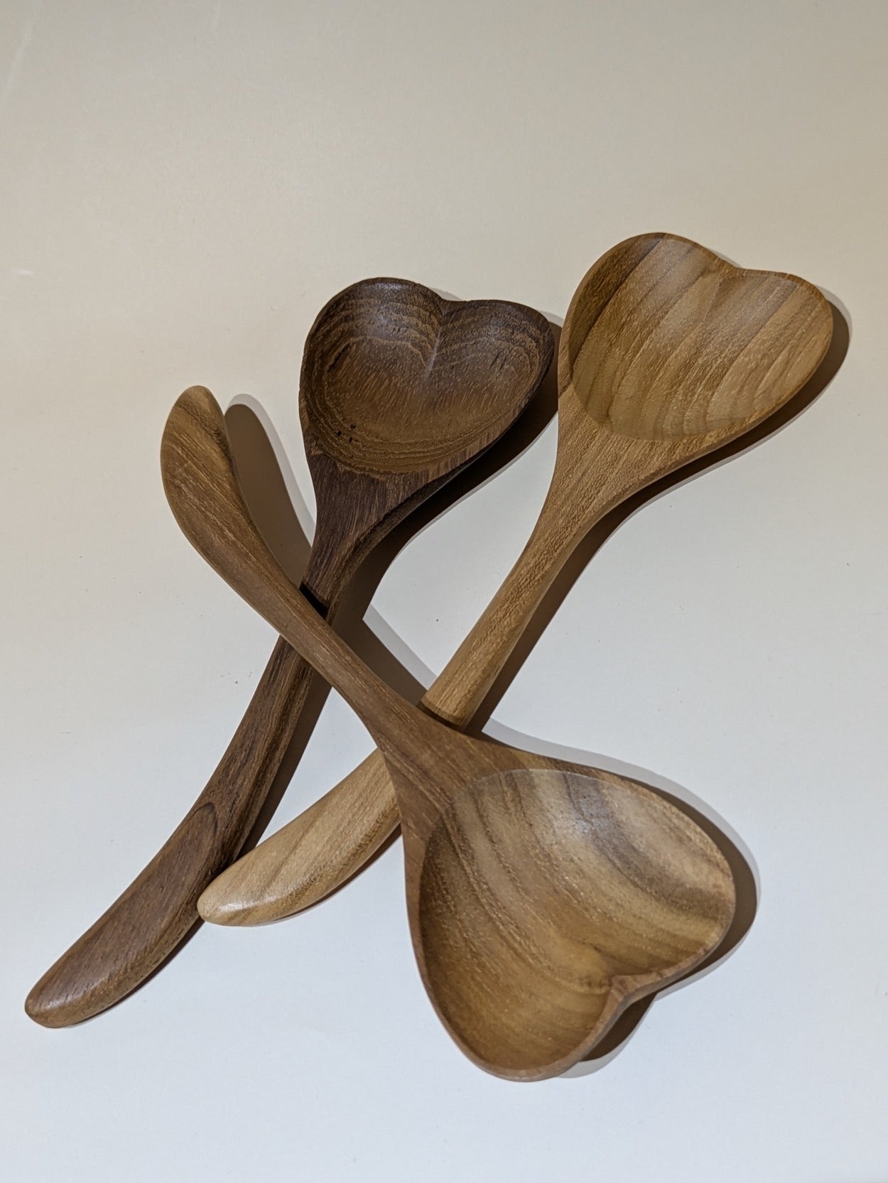 Papoose Toys - Teak Heart Spoon