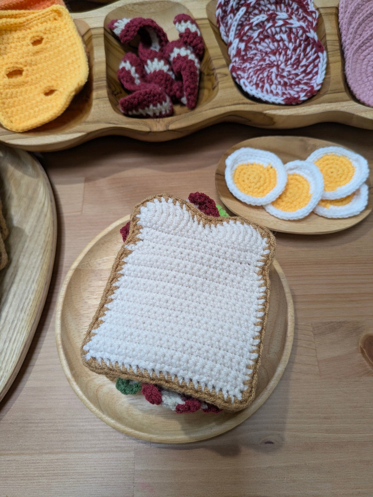 Bambi Bunny - Crochet Play Food - Make Your Own Breakfast Play Food